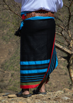 Traditional futa from the south, Jizan Province, Addayer, Saudi Arabia