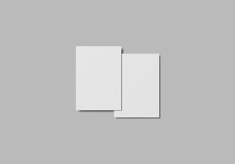 Blank A4 Flyer Mockup - Design Illustration