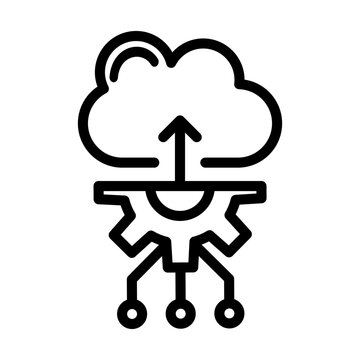 Platform as a Service Vector Icon