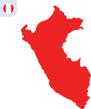 Nigeria Map Vector Illustration with Clean Red Country Silhouette Shape Isolated on Transparent Background, Hand Made Geography Design of Nigerian Territory in West Africa, AI EPS10 JPG PNG