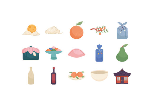 Asian Cultural Food Set
