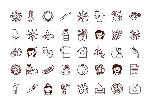 Medical Healthcare Icon Set
