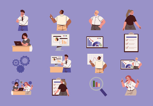 Benchmarking Illustration Set