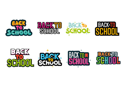 Back to School Illustration Set