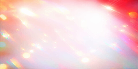 Abstract colorful light background with pink and yellow bokeh design featuring soft blurred glitter and magic glow illustration for a bright decorative wallpaper pattern © MdRifat