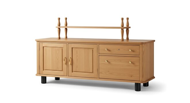 Wooden Sideboard Furniture Home Decor.