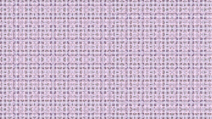 Lavender Textured Grid Mosaic Seamless Pattern