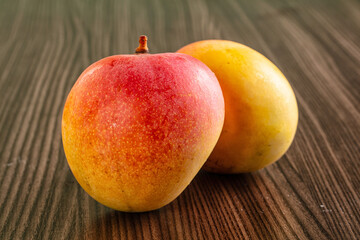 Sweet ripe juicy red mango