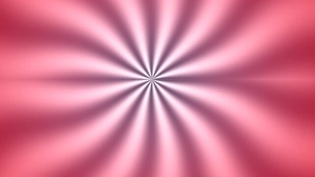 A vibrant abstract radial burst background with soft pink and red gradient rays emanating from a bright center.