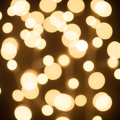 Fototapeta premium Golden bokeh lights background