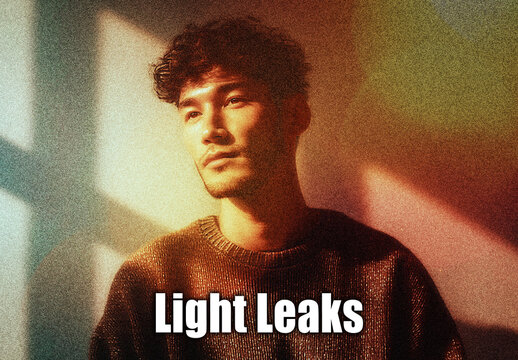 Dreamy Glow Light Leaks Photo Effect