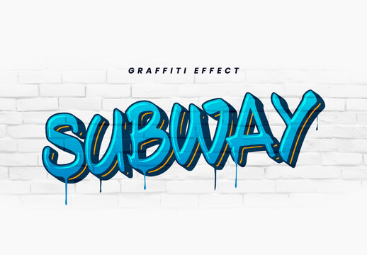 Graffiti Drip Paint Text Effect