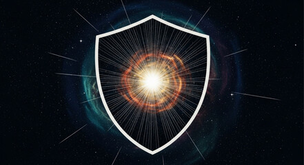 Digital Shield Protects Against Cyber Attack Threat. © Kenet