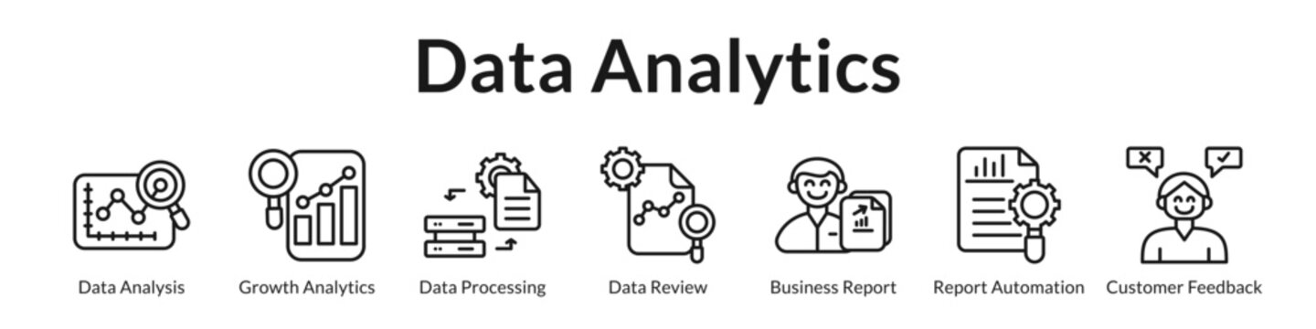 Data Analytics Platform with Business Intelligence Growth Metrics Automated Reporting and Customer Insight Analysis