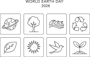 Fototapeta premium World earth day 2026 celebrations and environmental awareness initiatives