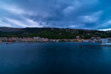 Fototapeta premium Cloudy day in Croatia