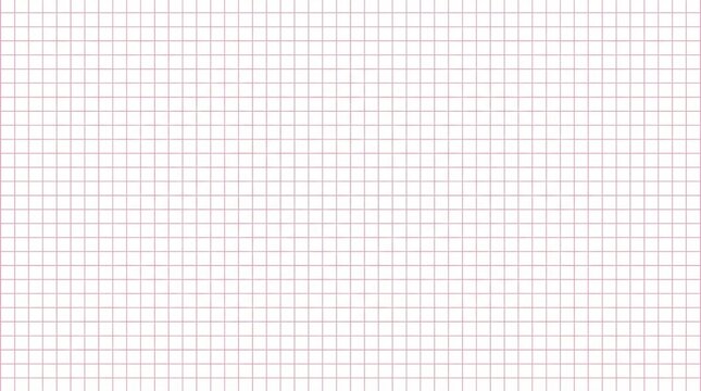 Simple repeating background texture featuring delicate pink grid lines on clean white paper surface