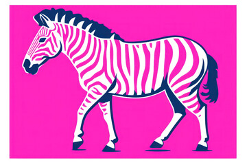 Fototapeta premium PNG Zebra animal mammal horse.