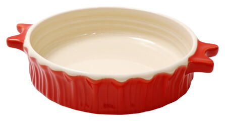 PNG A red hot dish ceramic porcelain white background dishware.