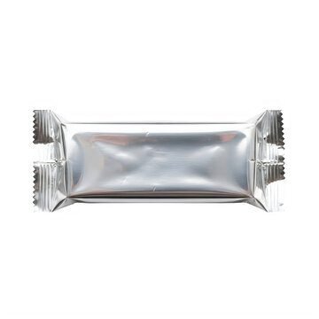 Sliced rectangular foil wrapper for food packaging