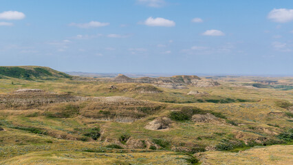 Layered Badlands of Grasslands National Park