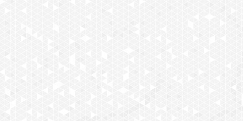 Obraz premium Abstract white background with silver effect. Light gray colour texture. Grey blue modern pattern. Gradient textur. Triangle patern.