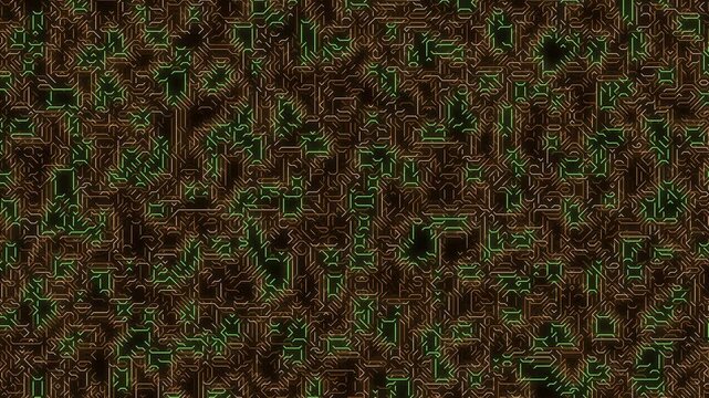 Brown and Green Patterned Background Texture.