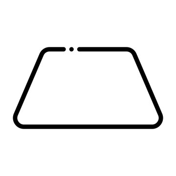 Trapezium Icon Design