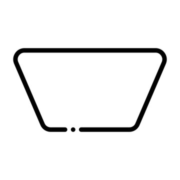 Trapezium Icon Design