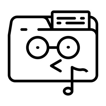 Nerd Icon Design
