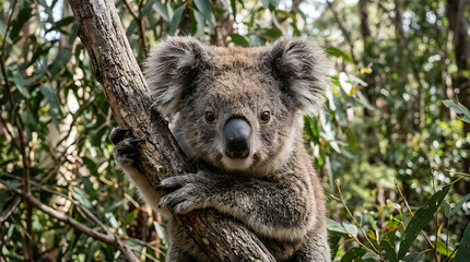 Koala in Eucalyptus