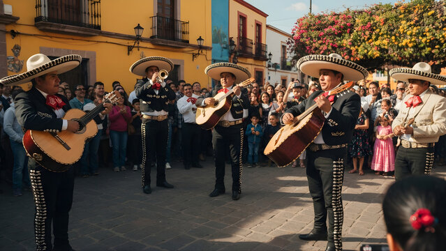 mariachi band festive performance