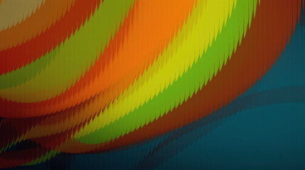 Obraz premium Vibrant abstract background with dynamic curved lines and bright colors
