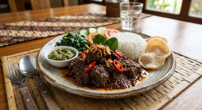 Indo delicious food (rendang)