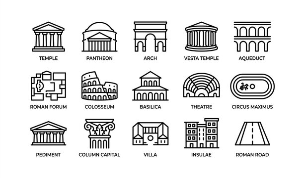 アート・デザイン・音楽 Roman Architecture Roman Architecture