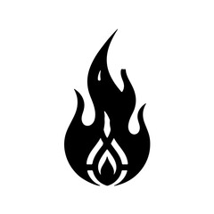 vector fire icon