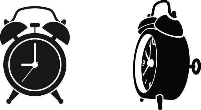 alarm clock vector illustration
