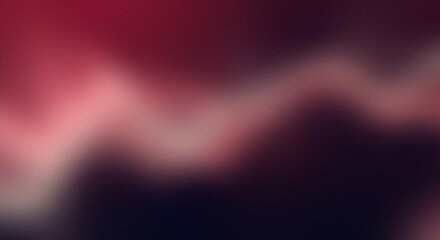 A blurred sunset over mysterious silhouetted mountain ranges at dusk illustration