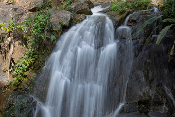 Fototapeta premium Slow exposure waterfall.