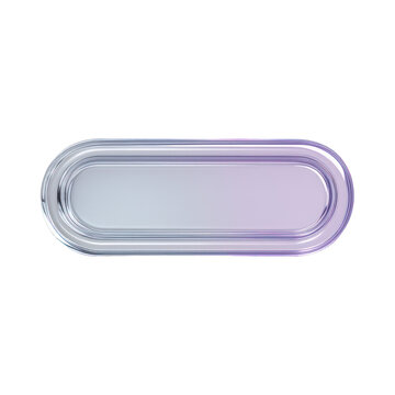 PNG Glossy purple oval button illustration.
