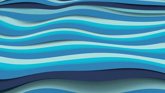 Abstract layered background with varying shades of blue