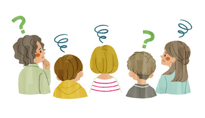 困っている人々-ガッシュ