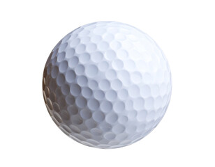 Firefly_A green color st Patrick day t shirt with clover leaf pattern design on an isolated b - Firefly_Round white golf ball isolated on transparent background