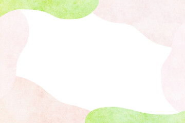 春イメージのフレーム背景2