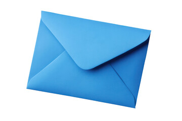 Isolated Light Blue Paper Envelope with Flap Open on Black Background lightblue, Isolated On White, Png Transparent, Cut Out