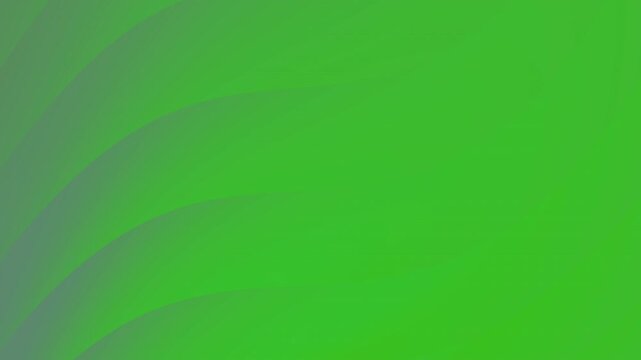 Vibrant abstract green wave pattern with layered smooth curves ideal for modern backdrop and creative visual projects