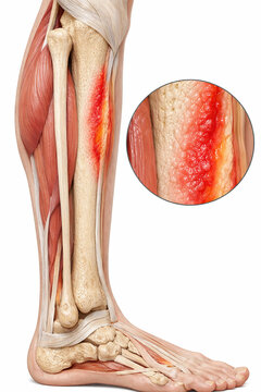 Shin splints injury