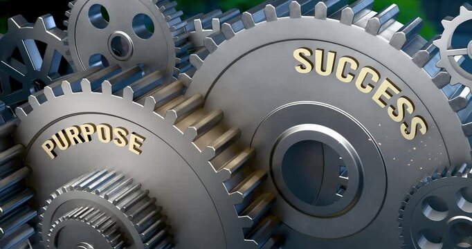 Purpose is a power gear of success. It's the driving force in the Success Engine. Purpose sets success in motion. No AI, created by humans for humans.
