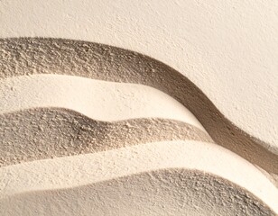 Obraz premium Soft Neutral Cosmetic Powder Texture – Minimal Luxury Beauty Background