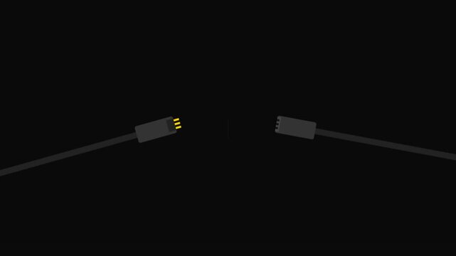 USB Cable Connection Establishing Process.